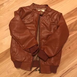2T faux leather jacket